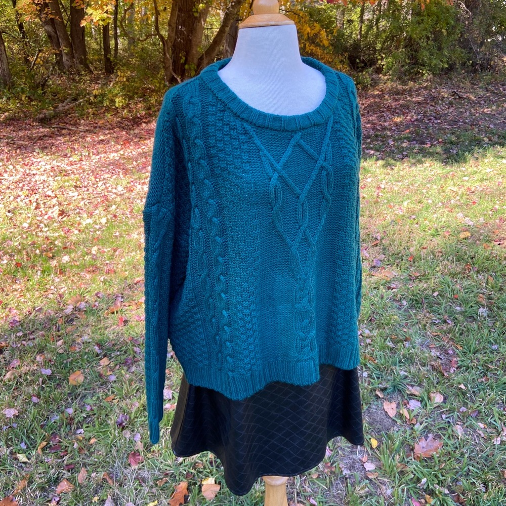 Forest Green Mudd Sweater